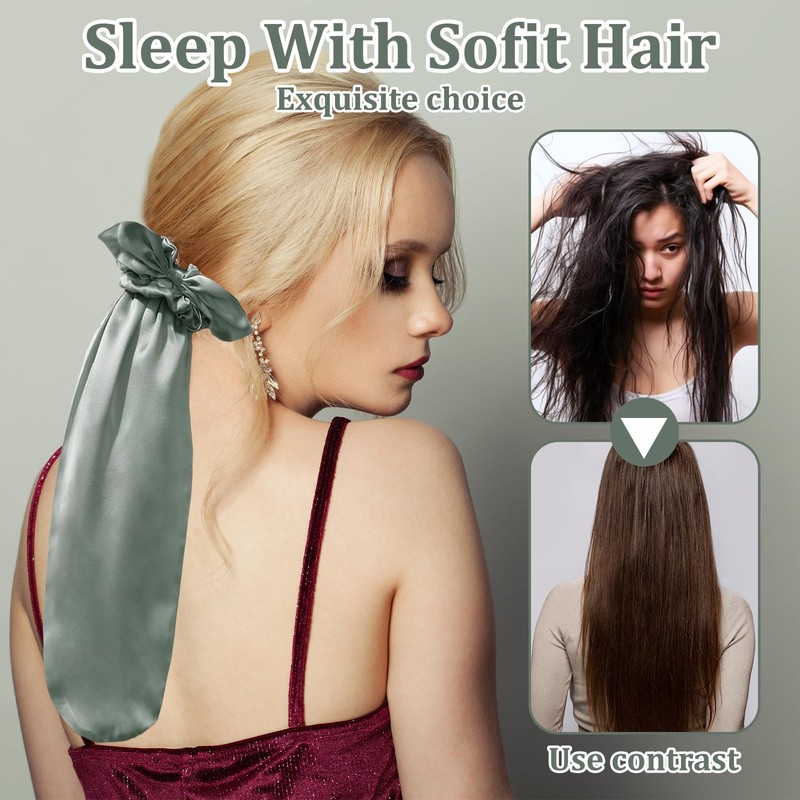 Rbleote Satin Hair Cap, Hair Cap for the Night, Comfortable