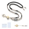 MORSUNBELA Lanyard ID Case with Strap Card Holder Retractable Key