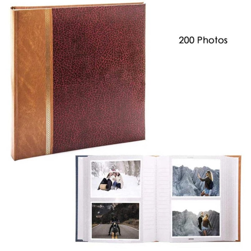Kenro Grace 200 6x4 Photo Album Red