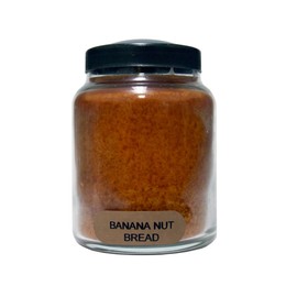 A Cheerful Giver Banana Nut Bread Baby Jar Candle, 6-Ounce, 6oz, Brown