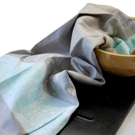 Tibex Sara Hand Towel, 50 x 70 cm, Grey, Cotton Hand Towel, Bath Towel, Guest Towels, Children's Towels, Gift Set