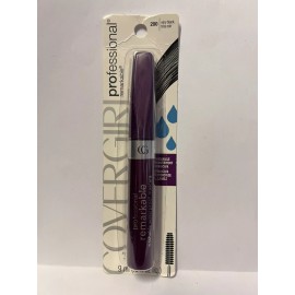 Covergirl Professional Remarkable Waterproof Mascara # 200 Very Black, NOS (1)