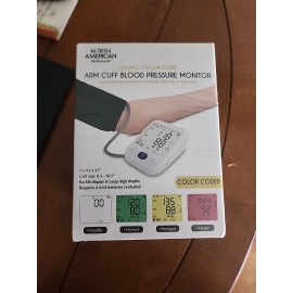 North American Wellness Talking Color Coded Cuff Blood Pressure Monitor Digital
