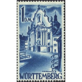 Franz. Zone-Württemberg 27 unmounted mint/never hinged ** MNH 1948 Postage stamp (Stamps for collectors)