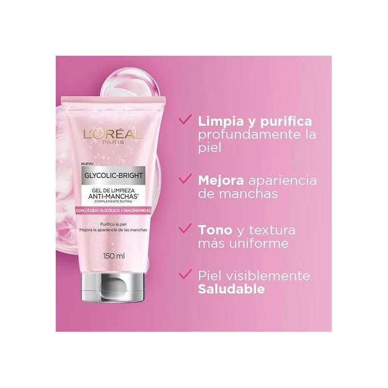 Skincare Peeling Anti Manchas Glycolic Kit 4 Pasos