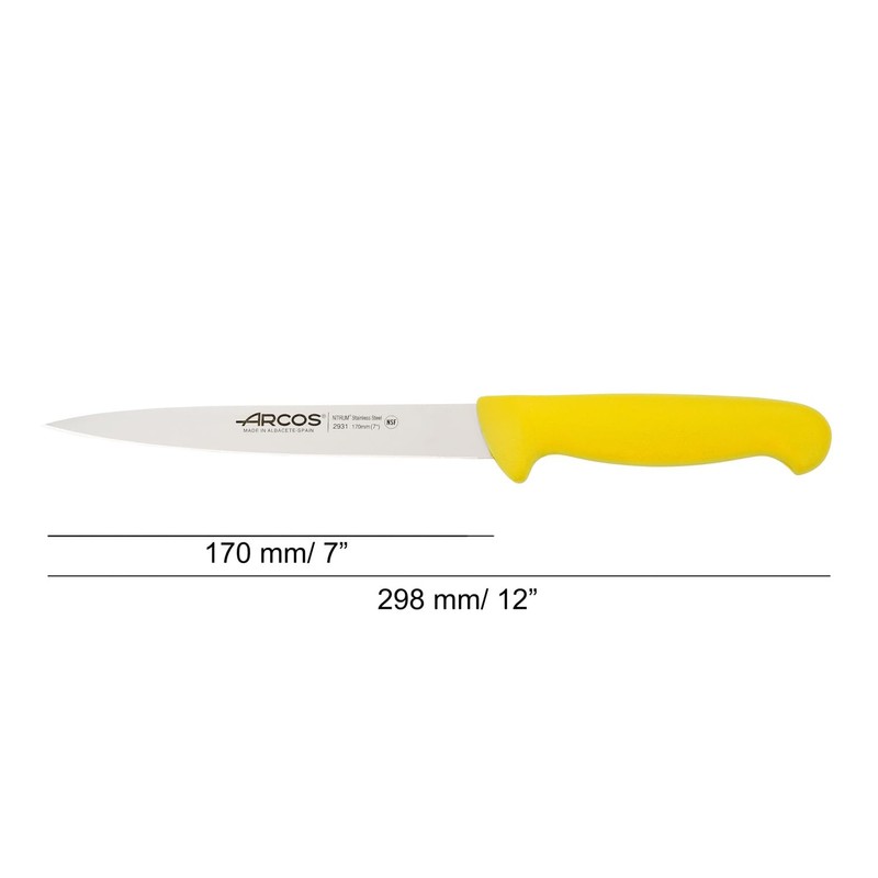 Arcos Serie 2900 - Sohlenmesser - Klinge Nitrum Edelstahl 170
