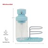 KitchenAid Refillable Soap Pump and Sponge Caddy with Rust Resistant