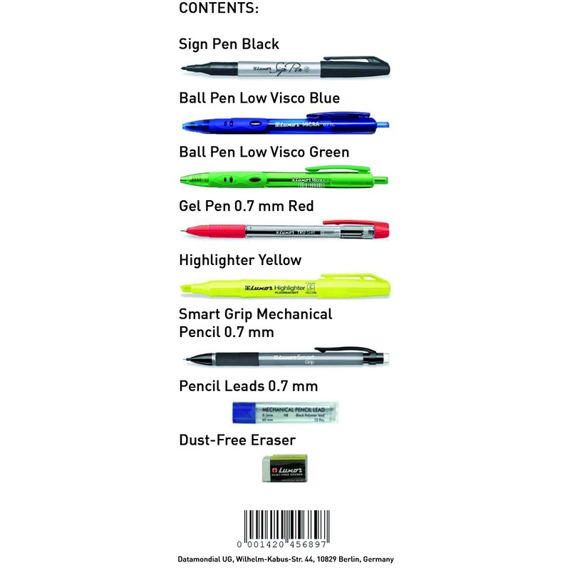 Conference Box Datamondial Conference Set 6 Pens in Case Ball