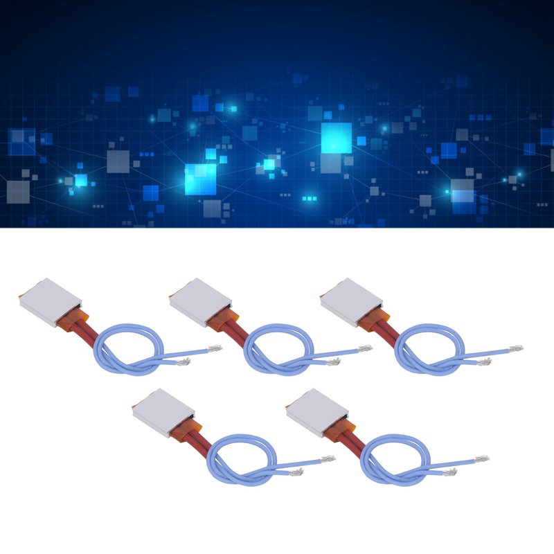 5pcs PTC Heating Element Automatic Constant Temp 110℃ Aluminum Shell