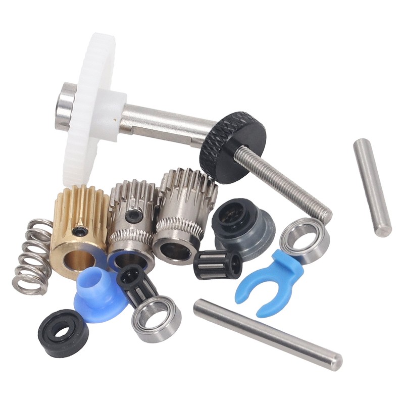 Dual Gear Extruder Assembly Kit 3D Printer Double Gear Hardware