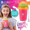 ChillFactor slushy maker Neon Pink - Reusable slushy maker cup,