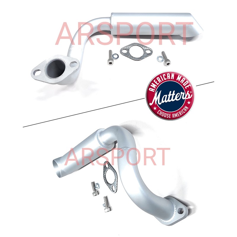 ARSPORT Surface Drive Motor Exhaust for Hond* GX240, 270, 390,