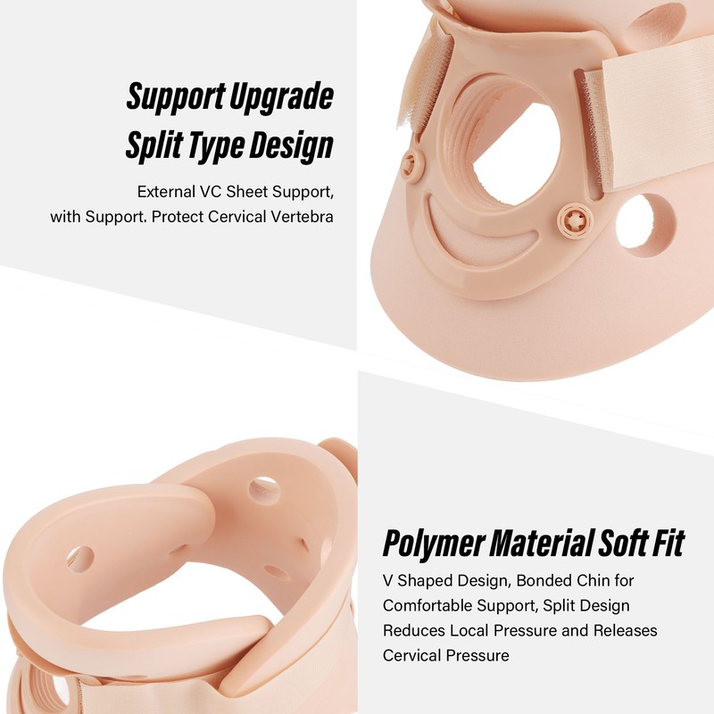 Home Soft Foam Neck Brace High Polymer Cervical Collar for