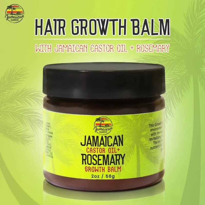 Aceite De Ricino De Ámbar Jamaicano Bálsamo Capilar Restaura