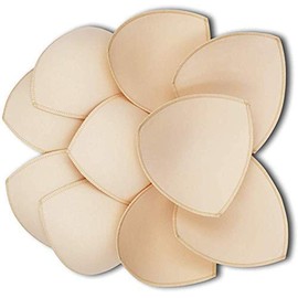 Bra Pads Inserts,5 pairs Women's Triangle Bra Pads Inserts Removable Push Up Sports Bra Cups Replacements,Women's Push Up Bra Inserts,Removable Bra Pads Inserts Women's Comfy Sports Cups Bra Insert