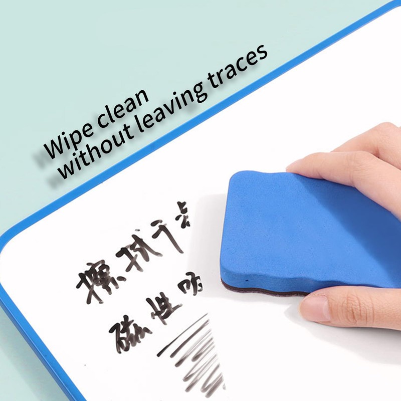 6 PCS Whiteboard Eraser, White Board Rubber, Magnetic Whiteboard Eraser