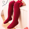 ZKGYUS 5 Pairs Knee Socks for Girls Knee Socks Baby