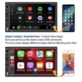 KUMK B700 7 Inch Car Multimedia Player Head Unit (Pre-owned)