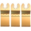 3 Pack - 35mm Carbide End Cut Multi Tool Blades