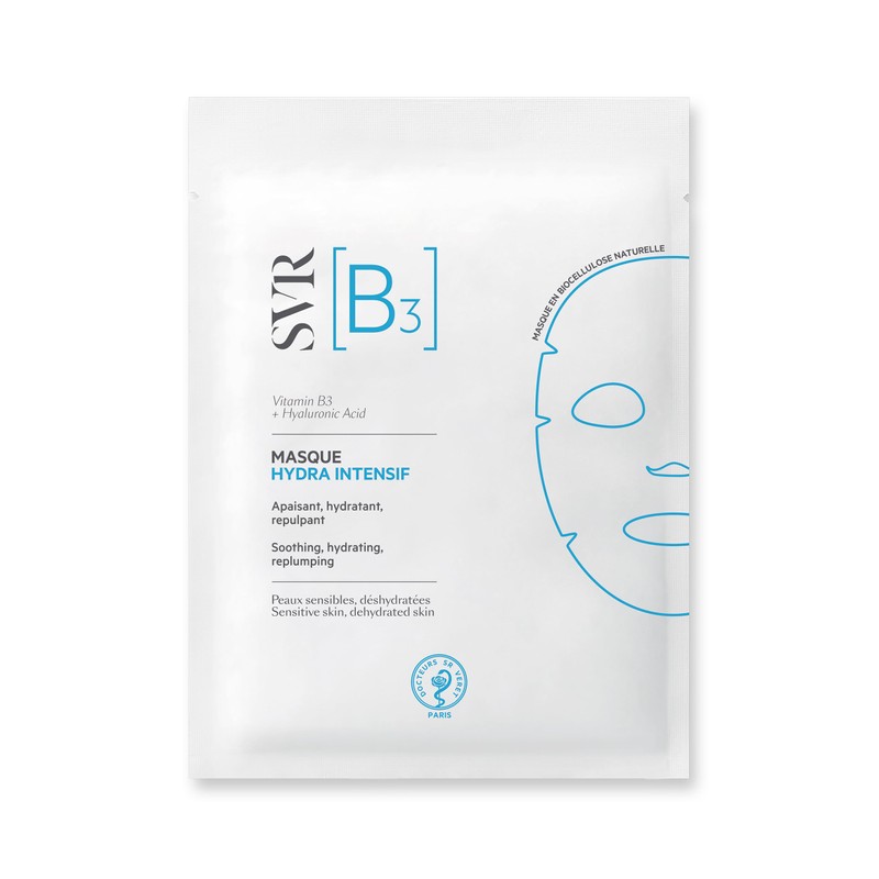 SVR [B3] Mascarilla Facial de Biocelulosa con Vitamina B3 y