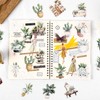 Leaves Sticker Set, 90PCS, Dog, Cat and Plant Series, Colorful