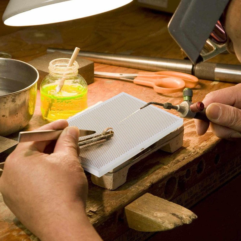 dailymall Fire Brick 2000ºF Fire Board Block Jewelry Casting Tool