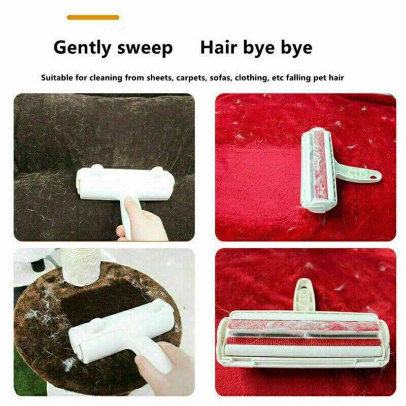 AIMALL Pet Dog Cat Hair Remover, Self-Cleaning Fur Removal Tool