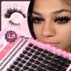 calphdiar Lash Clusters Kit Manga Volume Lash Extension Kit Thick