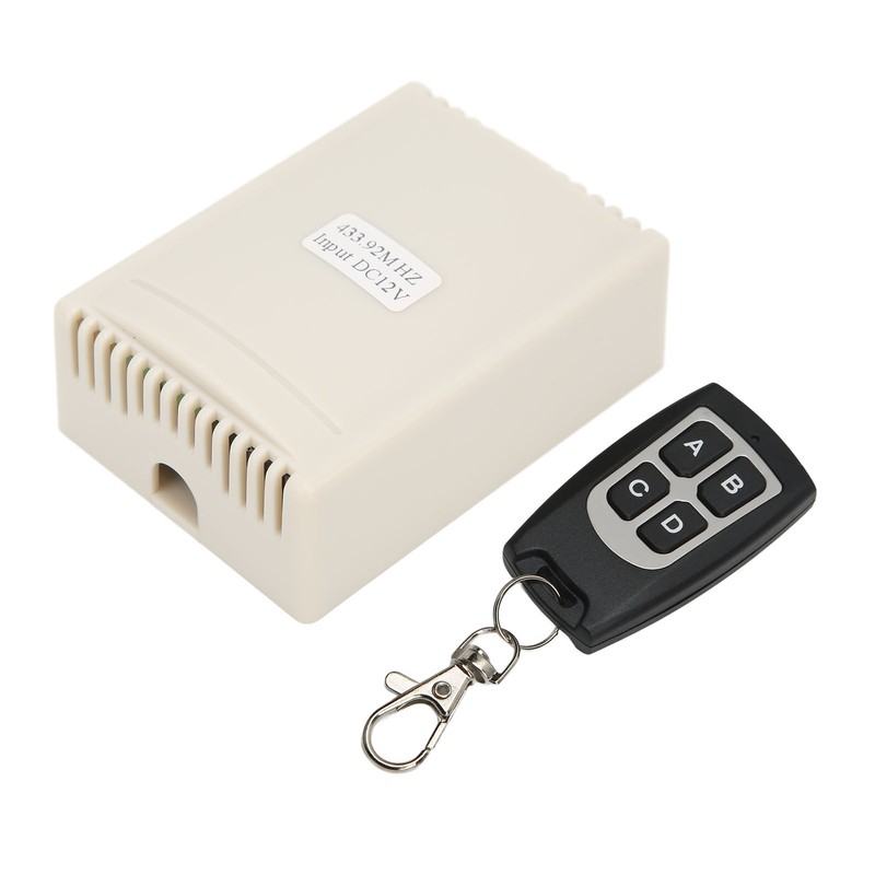 Wireless Relay Remote Control Switch 4 Channel Controller Set Kit