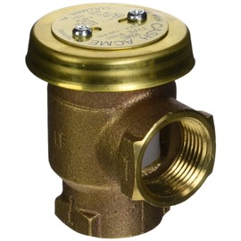 Cash Acme 1 Inch V-101 Anti-Siphon Vacuum Breaker, Brass Plumbing Fitting, 17385-0000LF