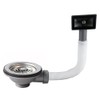 Kitchen Sink Collection, 114mm Kitchen Stainless Steel Sink Drain Strainer
