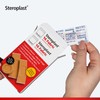 Steroplast Fabric Plasters | 16 Assorted Plasters | Heavy-Weight &