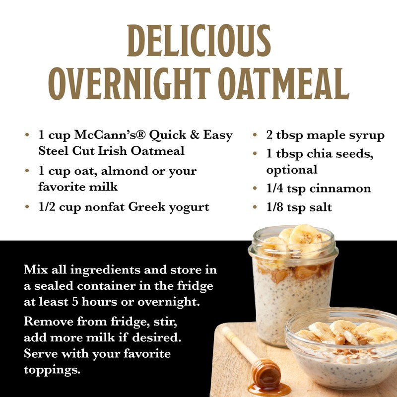 McCann's Irish Oatmeal, Traditional Steel Cut Oats, 28 Ounce Bag