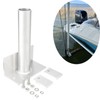 Boat Lift Guide Post Bracket with Drain Hole – Marine-Grade