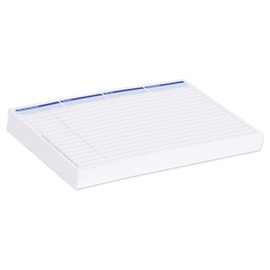Insert Cards for Index Cards, Pack of 100, DIN A5 Landscape