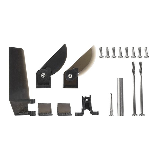 Steering Tail Rudder Parts, RC Boat Turn Fin Parts Plastic