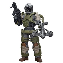 HiPlay JoyToy Warhammer 40K Collectible Figure: Army Builder Promotion Pack Figure 33 -Scout with Drone 1:18 Scale Action Figures JT1521