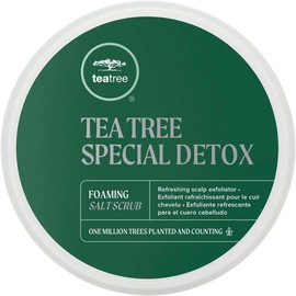 Tea Tree Special Detox Exfoliante Espumoso con Sales, Limpia y Refresca el Cuero Cabelludo, Para Todo Tipo de Cabello, 184 g