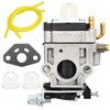 Hoypeyfiy Carb Carburettor, 10mm 2 Stroke Carburetor Carb Kit, Carburetor