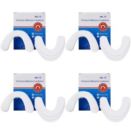 Unbranded For Denture Adhesive Pads Zinc Free For Comfortable Fit Food Seal Cushions 120