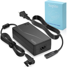 Sopito Recliner Power Supply Wide 29V 2A AC/DC Adapter 100-240V with Longer Power Cord, 2-Pin Switching Transformer, Replacement Part for Recliner Sofa/Lift Chair/Electric Couch/Standing Desk