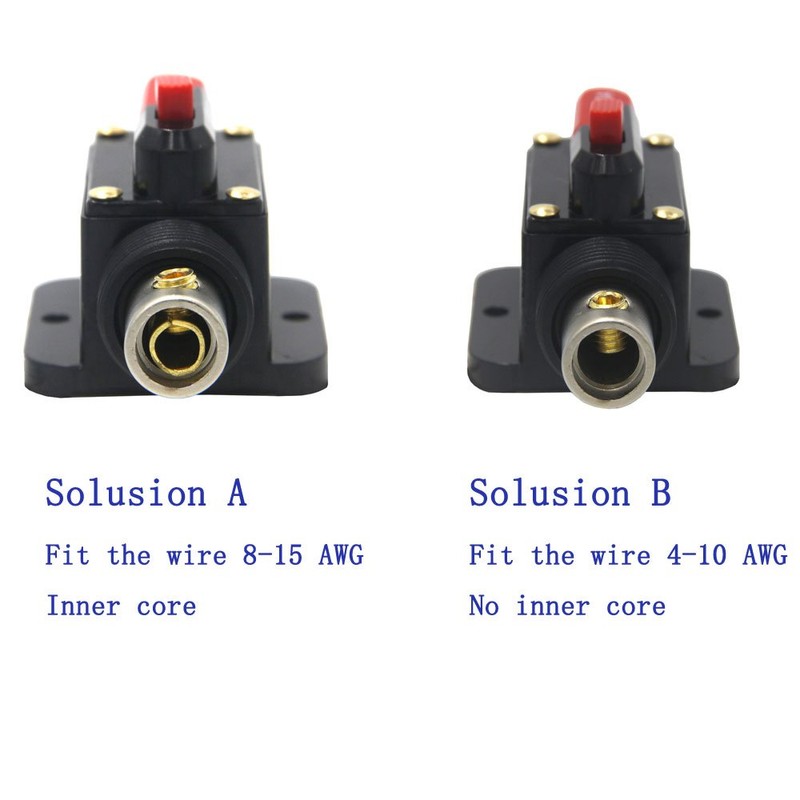 ZOOKOTO 150 Amp Circuit Breaker with Manual Reset Fuse Holder