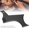 Beard Shaping Tools, Beard Shaping Stencil, Beard Styling Black Plastic