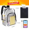 Clear Backpack See Through Backpacks for Warehouse School Work Travel