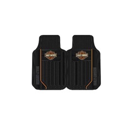 PLASTICOLOR Harley Elite Series B&S Orange Floor Mats