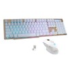 MK500 Wireless Keyboard and Mouse Combo, Ergonomic Full Size Antighosting
