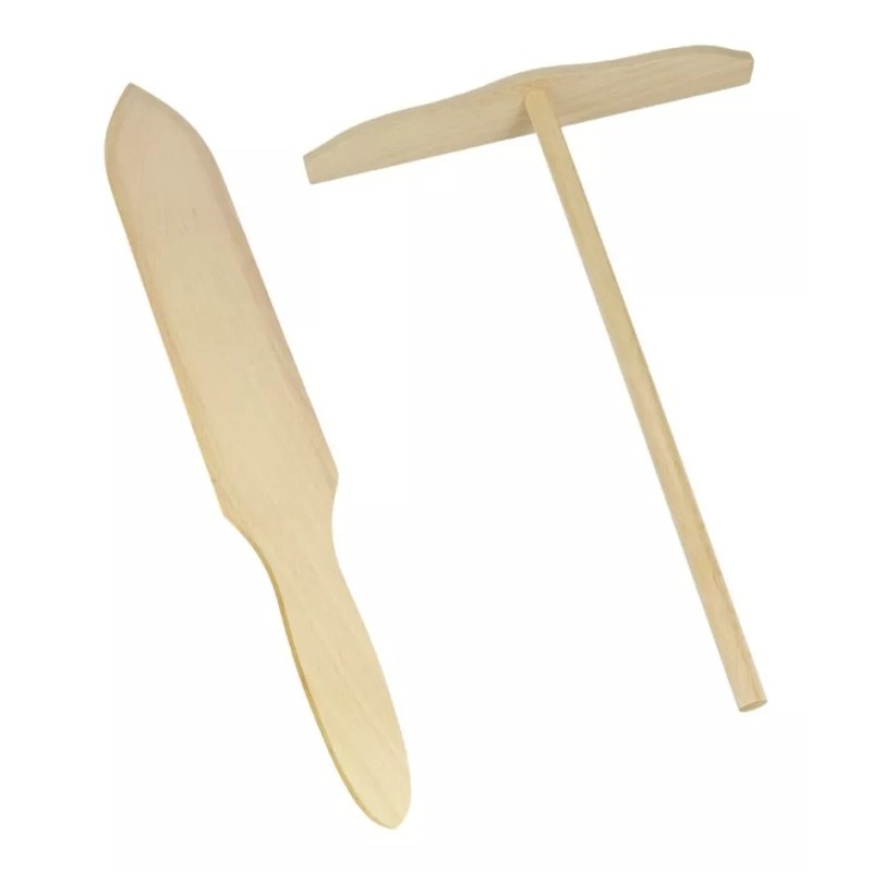 Metaltex T Para Crepera Color Madera