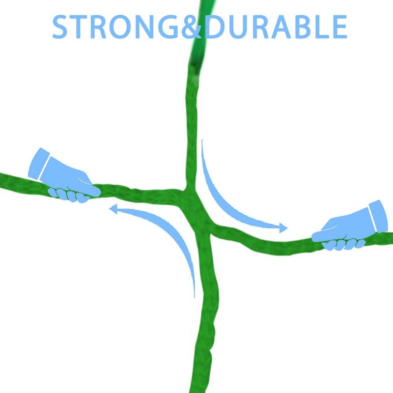 Heavy Duty Green Trellis Netting Roll - 59''x328' Plastic Plant
