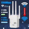 2025 WiFi Extender – Powerful 1200Mbps Dual Band (5GHz/2.4GHz) Signal