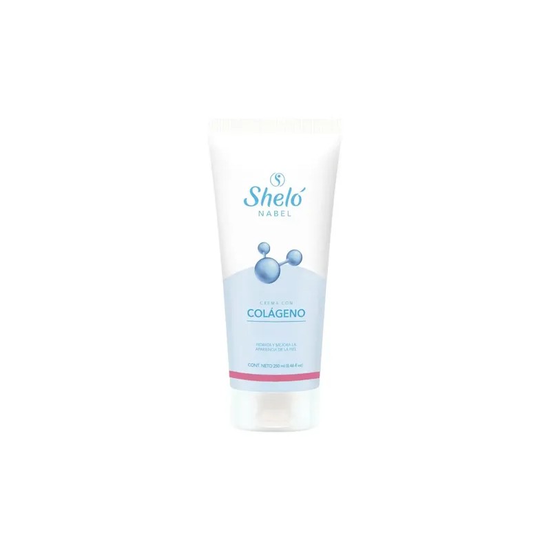 Sheló Nabel crema con colágeno 250 ml | antiarrugas y